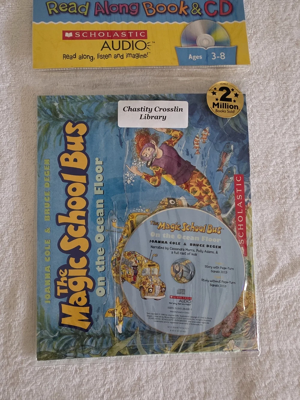 Lot Of 3 Vintage Storybooks Scholastic The Magic School Bus on the Ocean Floor